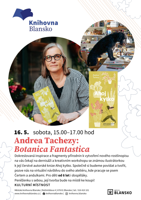 plakát k akci Andrea Tachezy: Botanica Fantastica