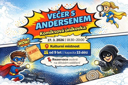 Večer s Andersenem: Komiksová únikovka
