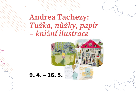 Andrea Tachezy: Tužka, nůžky, papír – knižní ilustrace