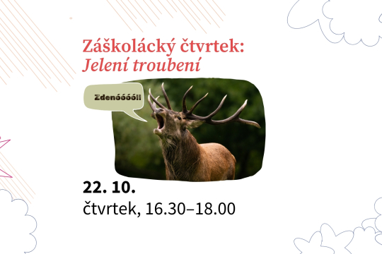 Záškolácký čtvrtek: Jelení troubení