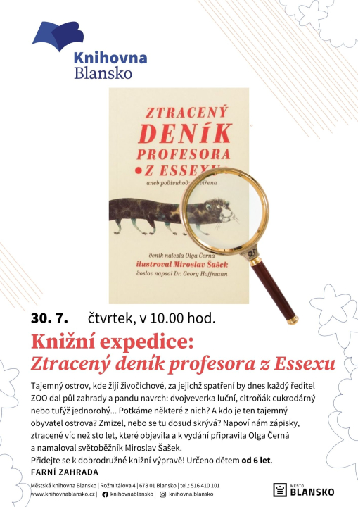 Knižní expedice: Ztracený deník profesora z Essexu