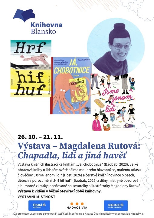 Magdalena Rutová: Chapadla, lidi a jiná havěť