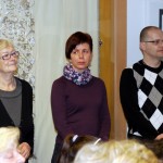 Milada Musilová v knihovně