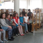 Mladí recitátoři v knihovně