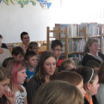 Mladí recitátoři v knihovně