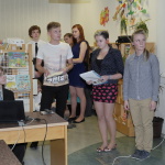 Projekt blanenských gymnazistů v knihovně